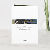 跳ね馬の挨拶カード カード (裏面)