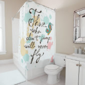 跳ばない人は決して飛びません シャワーカーテン (インサイチュ)