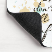 跳ばない人は決して飛びません マウスパッド (コーナー)