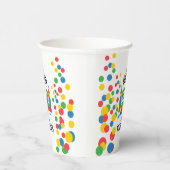 跳び上がる弾力の城キッズバウンスバースデーパーティー 紙コップ (右)
