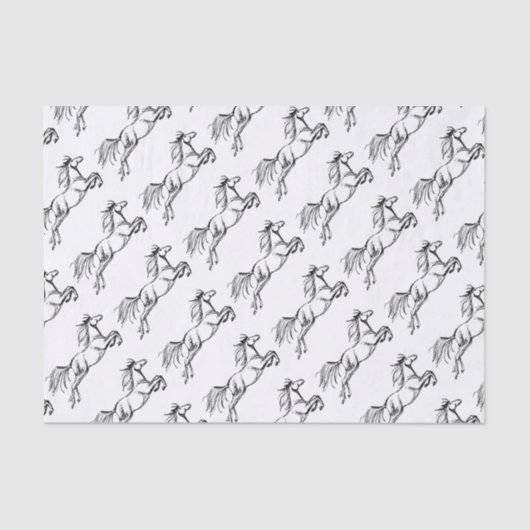 跳ぶ馬 薄葉紙 (正面)