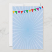 跳べ!トランポリンバウンスハウスジム招待状 招待状 (裏面)