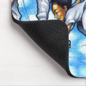 跳んで下さいそうすれば高く私は空に触れることができます マウスパッド (コーナー)