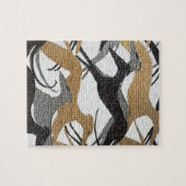 跳躍する猟犬 ジグソーパズル (横)