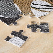 跳躍する猟犬 ジグソーパズル (側面)