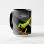 跳躍のアマガエル マグカップ (正面左)