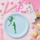 跳躍のカエルのパーティーのプレート ペーパープレート (パーティー)