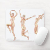 跳躍の女性 マウスパッド (マウス)