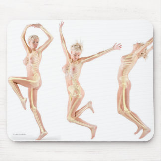 跳躍の女性 マウスパッド