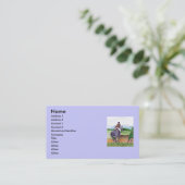 跳躍の馬の名刺 名刺 (スタンド正面)