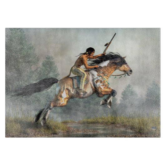 跳躍の馬 カッティングボード (正面)