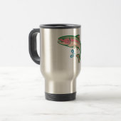 跳躍の魚 トラベルマグ (正面左)