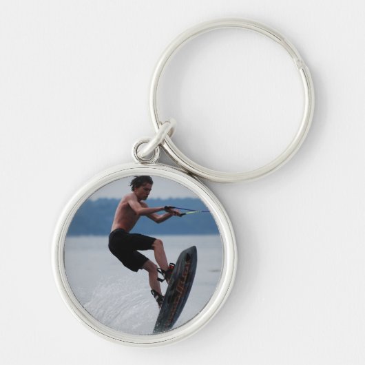 跳躍のWakeboarder Keychain キーホルダー (正面)