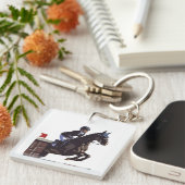 跳躍を示して下さい キーホルダー (正面右)