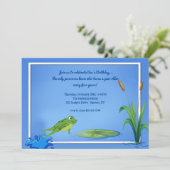 跳躍カエル招待状 招待状 (スタンド正面)