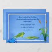 跳躍カエル招待状 招待状 (正面/裏面)