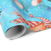 跳躍キツネ包装紙 ラッピングペーパー (ロールコーナー)