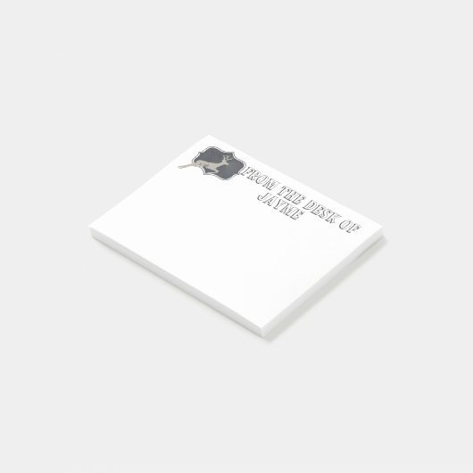 跳躍スタグデスクのメモ ポストイット (アングル)