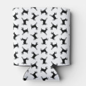 跳躍ディアシルエットパカスタムー背景色 缶クーラー (裏面)