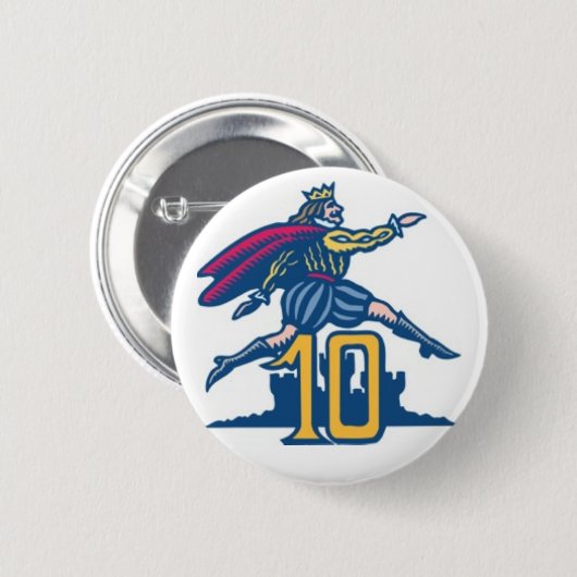 跳躍10人の主 缶バッジ (正面&裏面)