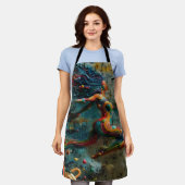 跳躍 エプロン (着用した状態)