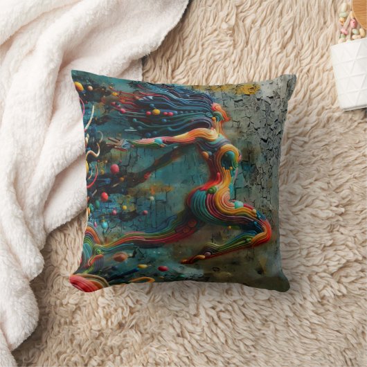 跳躍 クッション (ブランケット)