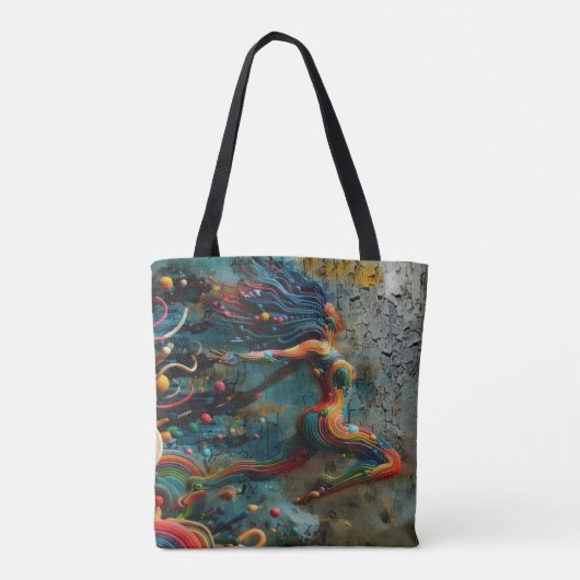 跳躍 トートバッグ (裏面)