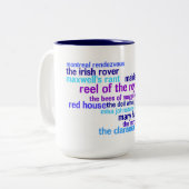 踊お気に入りのり ツートーンマグカップ (正面左)