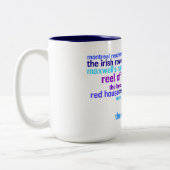 踊お気に入りのり ツートーンマグカップ (左)