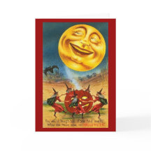 踊っている魔法使い-ハロウィンカード