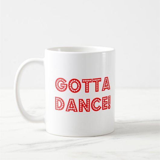 踊らなくちゃ コーヒーマグカップ (左)