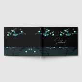 踊りお祝いX線骨格 ゲストブック (全面)