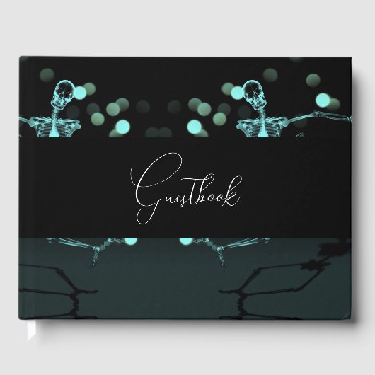 踊りお祝いX線骨格 ゲストブック (正面)