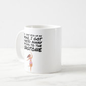 踊りから着信音 コーヒーマグカップ (正面左)