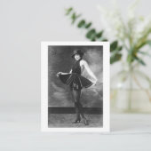 踊りかわいらしガール， 1910年代 ポストカード (スタンド正面)