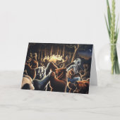 踊りがグリーティングカード空白のアートカード カード (正面)