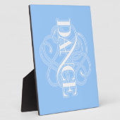 踊りが盛んな フォトプラーク (側面)