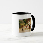 踊りくま マグカップ (正面右)