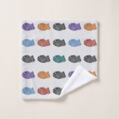 踊りたい焼 バスタオルセット (ウォッシュタオル)