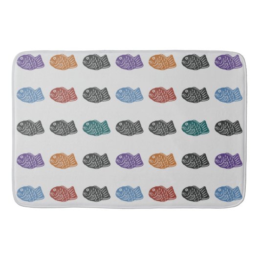 踊りたい焼 バスマット (正面)