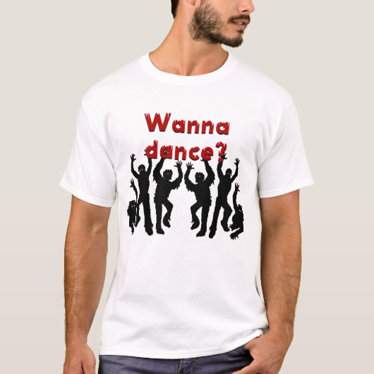 踊りたい?ゾンビダンス Tシャツ (正面)