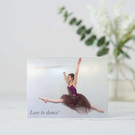 踊りたい！ ポストカード (スタンド正面)