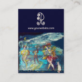 踊りと夜のモノグラムの音楽 名刺 (裏面)