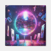 踊りと賭博の夜の準備ができている マグネット (正面)