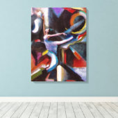 踊りと風がキャンバスプリント キャンバスプリント (インサイチュ (ウッドフロア))