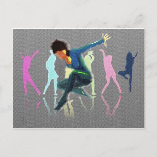 踊りのためのジョイアート ポストカード (正面)
