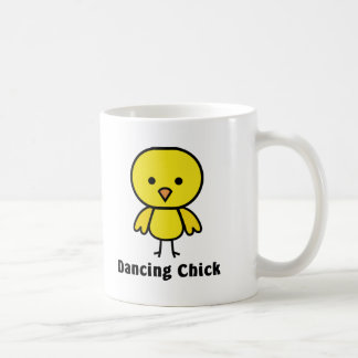 踊りのひよこ コーヒーマグカップ