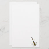 踊りのほうき 便箋 (正面/裏面)