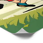 踊りのまわりにザメイポール – キッズトイズ ポスター (角)