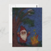 踊りのまわりに火災 ポストカード (正面/裏面)